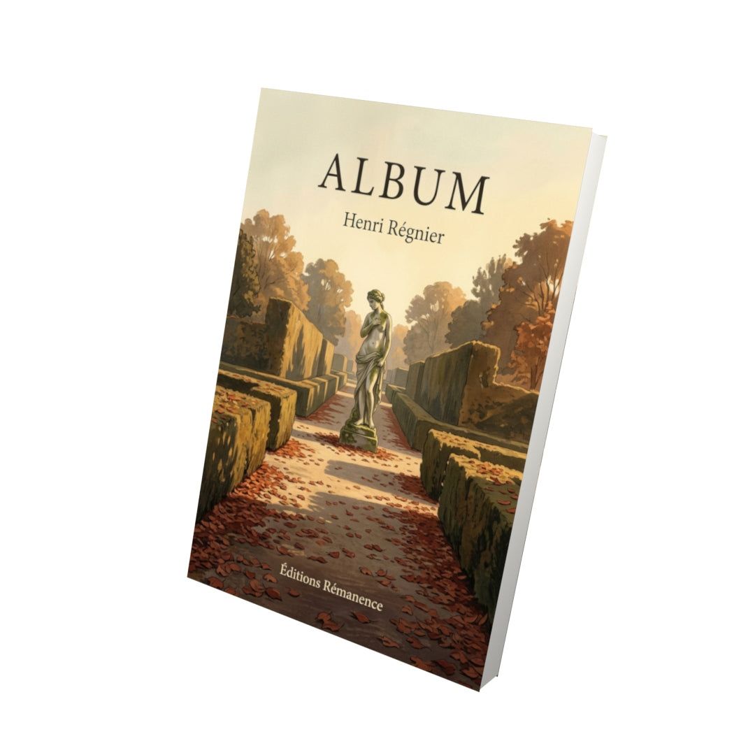 Livre Album par Henri Régnier - Vue 3D - Editions Remanence