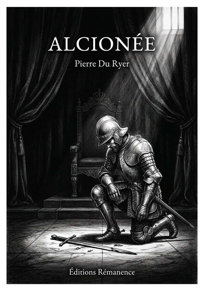 Livre Alcionée par Pierre Du Ryer - Couverture - Editions Remanence