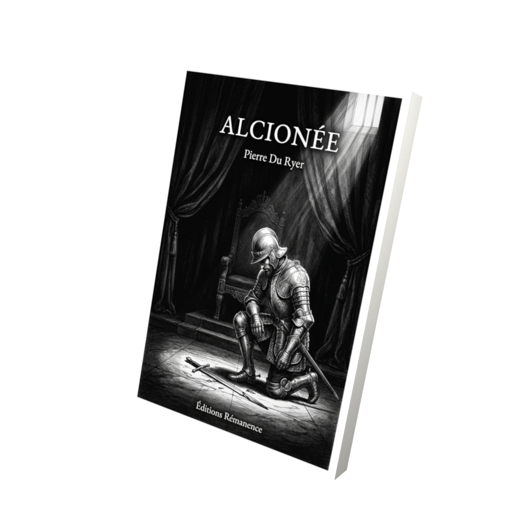 Livre Alcionée par Pierre Du Ryer - Vue 3D - Editions Remanence