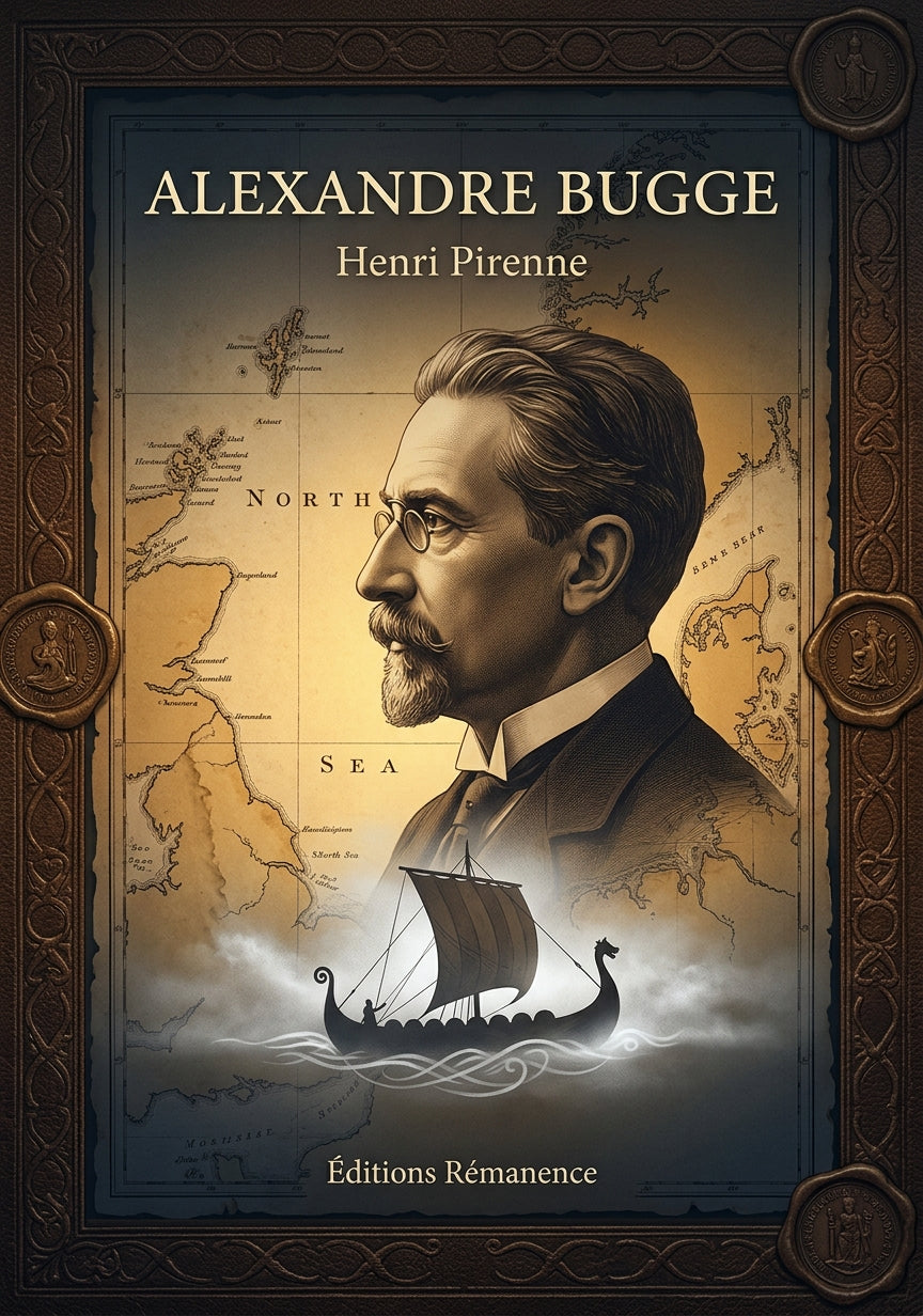 Livre Alexandre Bugge par Henri Pirenne - Couverture - Editions Remanence