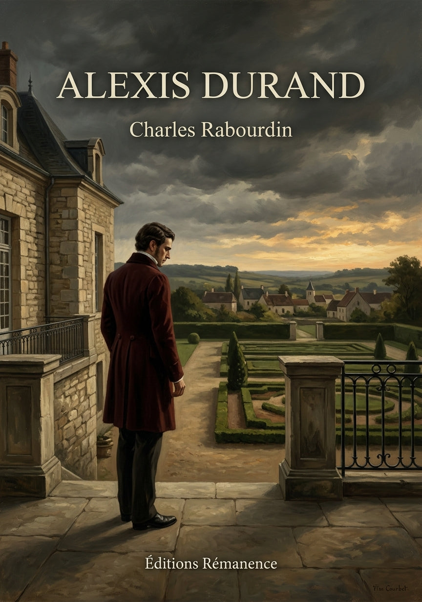 Livre Alexis Durand par Charles Rabourdin - Couverture - Editions Remanence