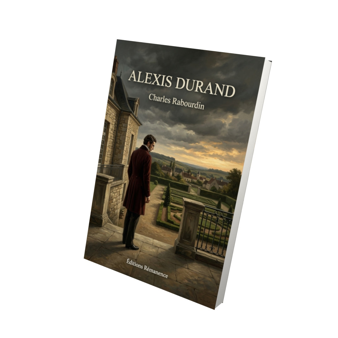 Livre Alexis Durand par Charles Rabourdin - Vue 3D - Editions Remanence