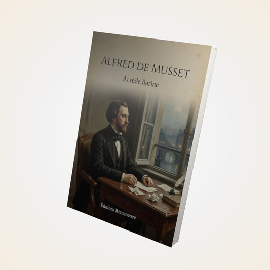 Livre Alfred de Musset - Arvède Barine - Couverture 3D