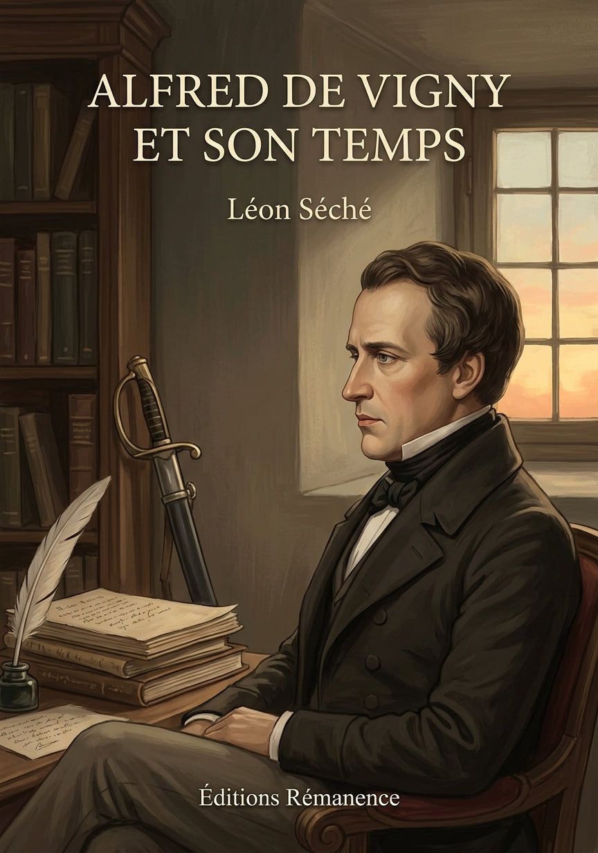 Livre Alfred de Vigny et son temps par Léon Séché - Couverture - Editions Remanence