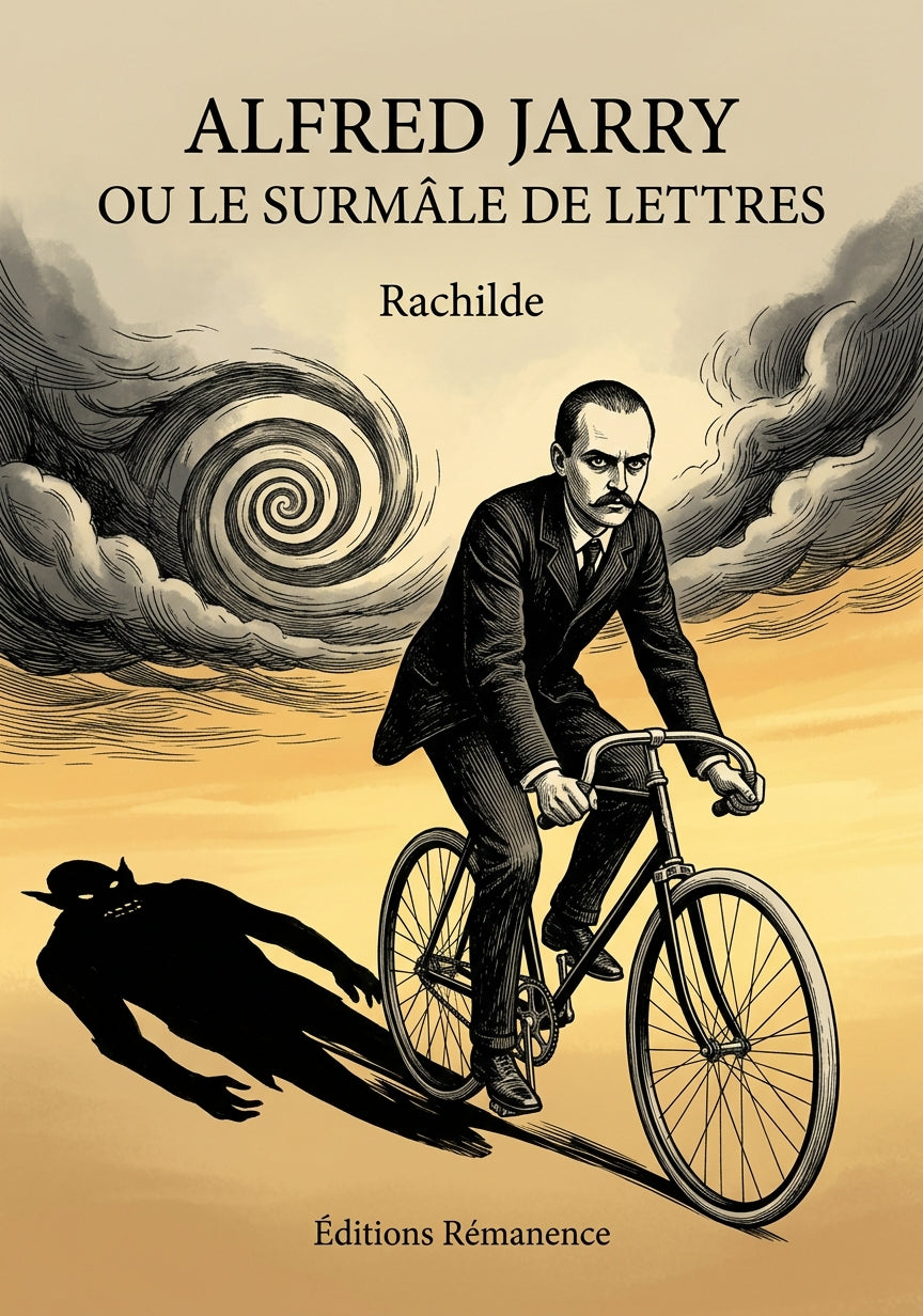 Livre Alfred Jarry ou le surmâle de lettres par Rachilde - Couverture - Editions Remanence