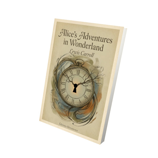 Livre Alice's Adventures in Wonderland – Lewis Carroll - Vue 3D - Editions Remanence