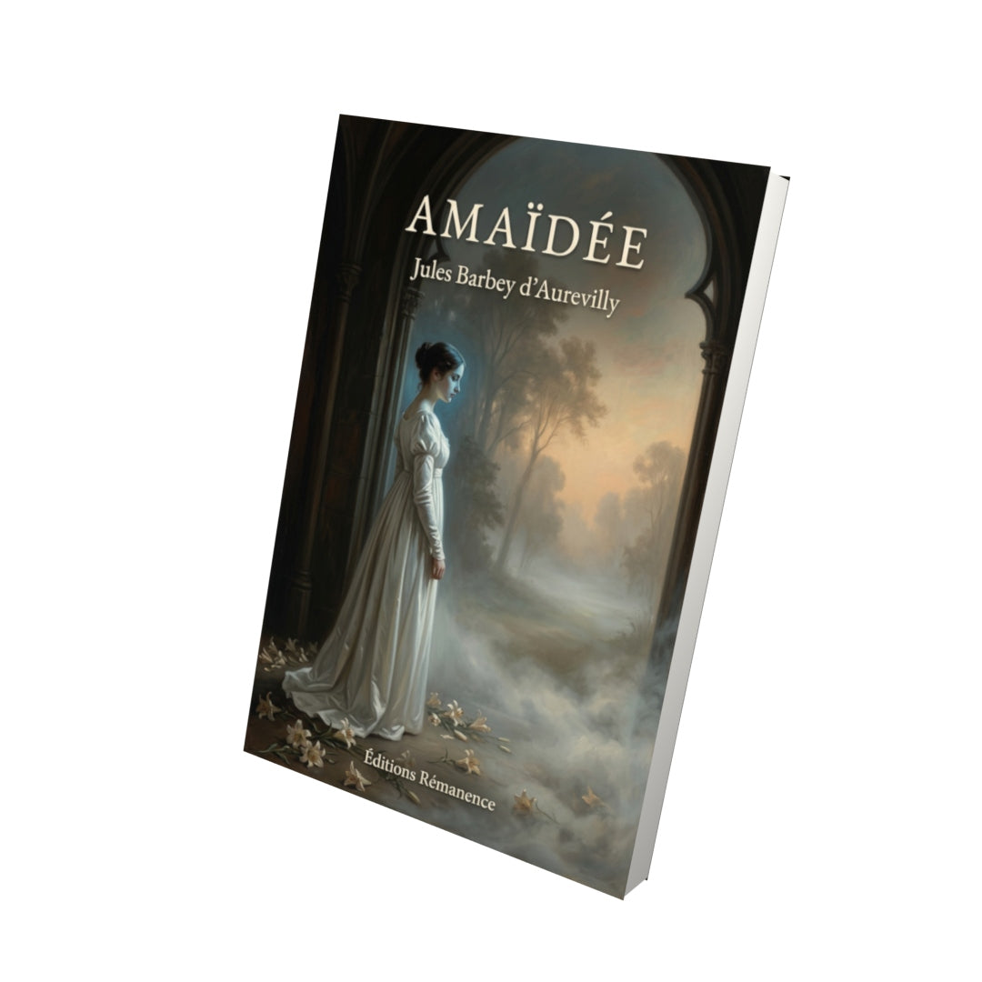 Livre Amaïdée par Jules Barbey d’Aurevilly - Vue 3D - Editions Remanence