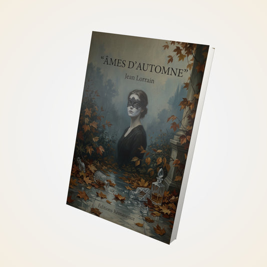 Livre Âmes d'automne - Jean Lorrain - Couverture 3D