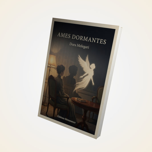 Livre Ames dormantes - Dora Melegari - Couverture 3D