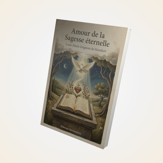 Livre Amour de la Sagesse éternelle – Saint Louis-Marie Grignion de Montfort - Couverture 3D