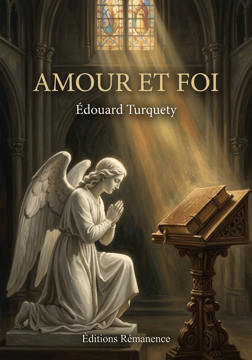 Livre Amour et foi par Édouard Turquety - Couverture - Editions Remanence