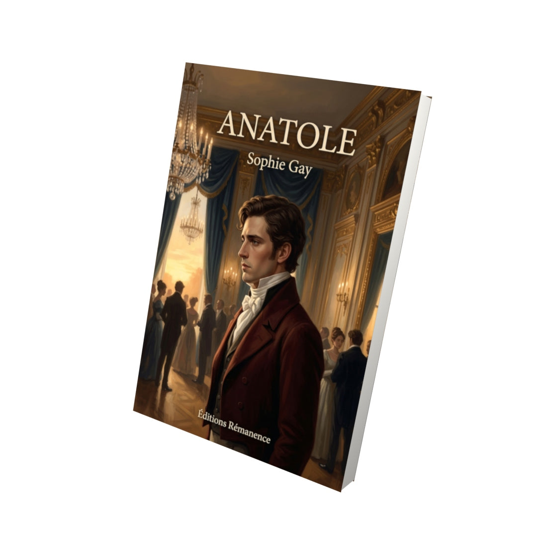 Livre Anatole par Sophie Gay - Vue 3D - Editions Remanence
