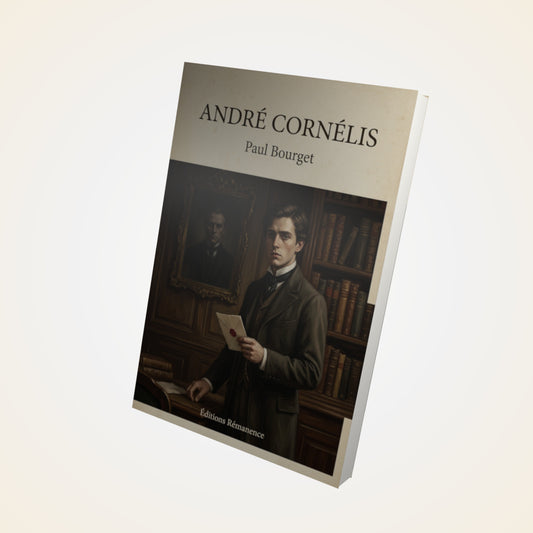 Livre André Cornélis - Paul Bourget - Couverture 3D