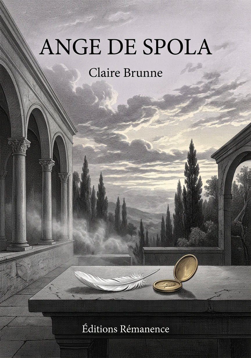 Livre Ange De Spola par Claire Brunne - Couverture - Editions Remanence