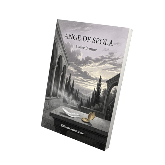 Livre Ange De Spola par Claire Brunne - Vue 3D - Editions Remanence