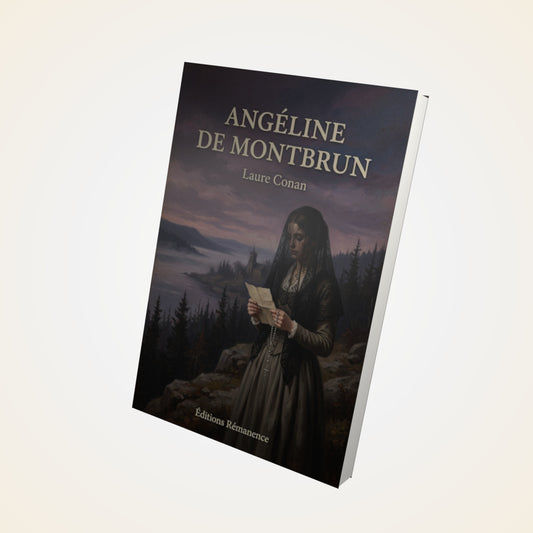 Livre Angéline de Montbrun - Laure Conan - Couverture 3D