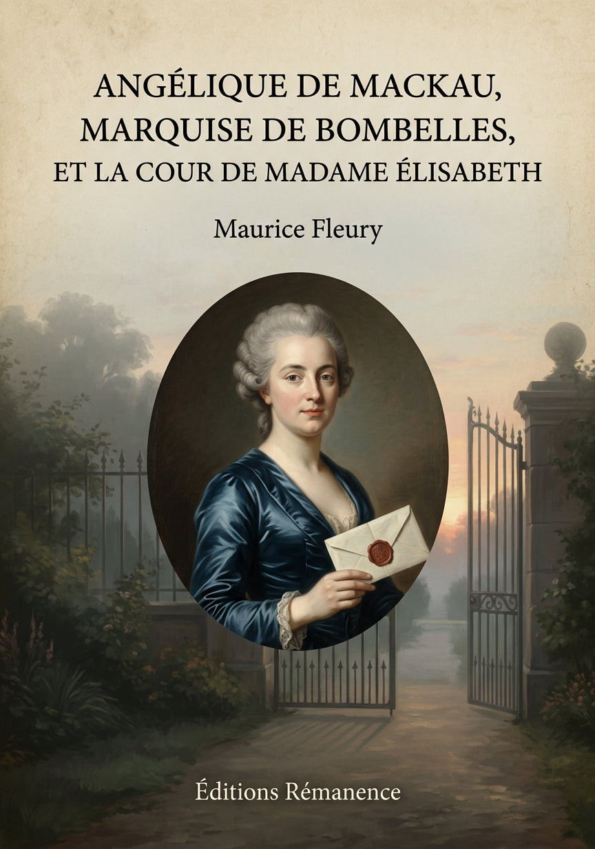 Angélique de Mackau, Marquise de Bombelles, et la Cour de Madame Élisabeth - Maurice Fleury (Couverture)