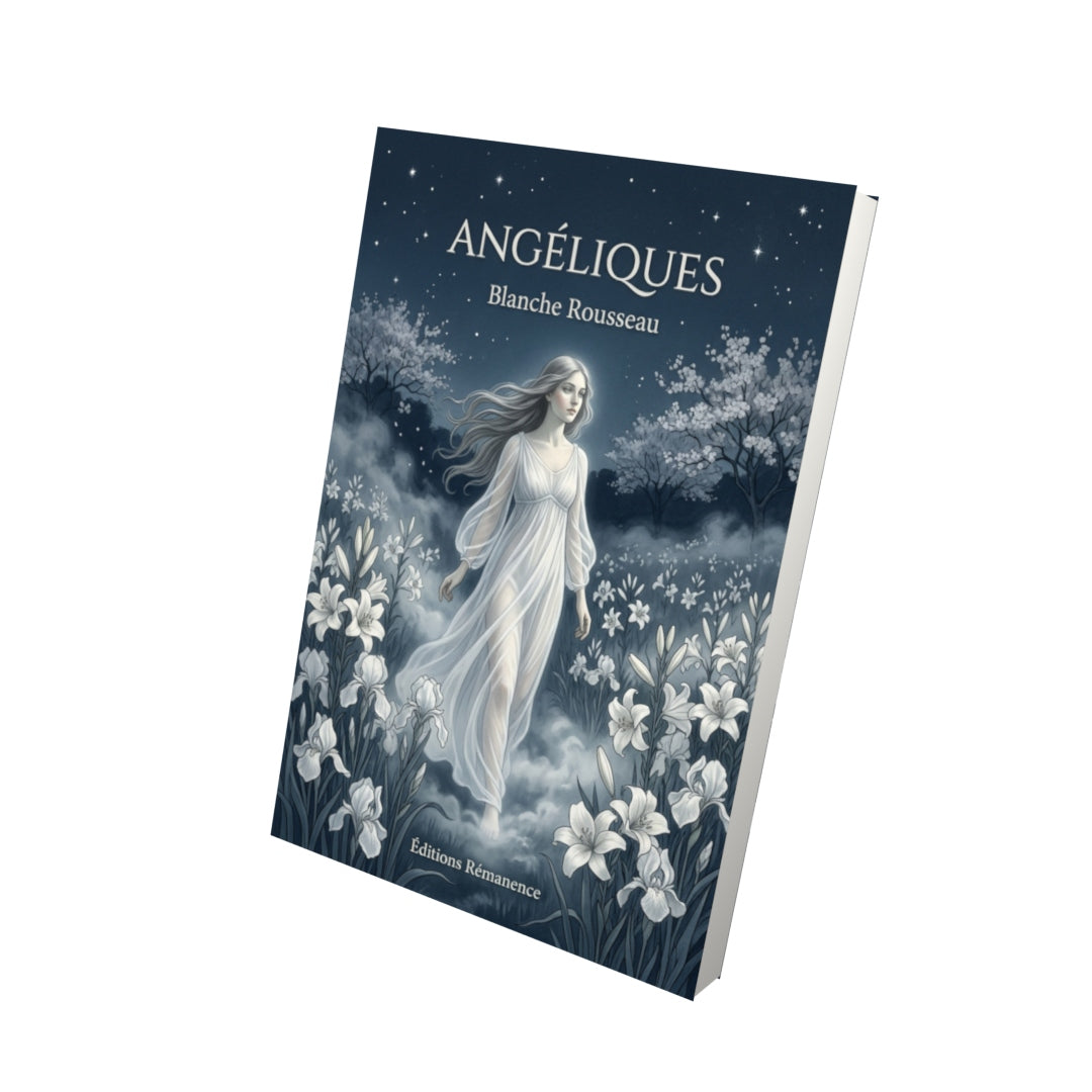 Livre Angéliques par Blanche Rousseau - Vue 3D - Editions Remanence