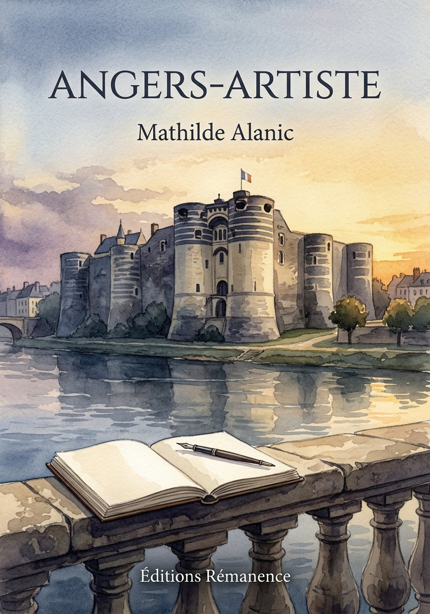 Livre Angers-Artiste par Mathilde Alanic - Couverture - Editions Remanence