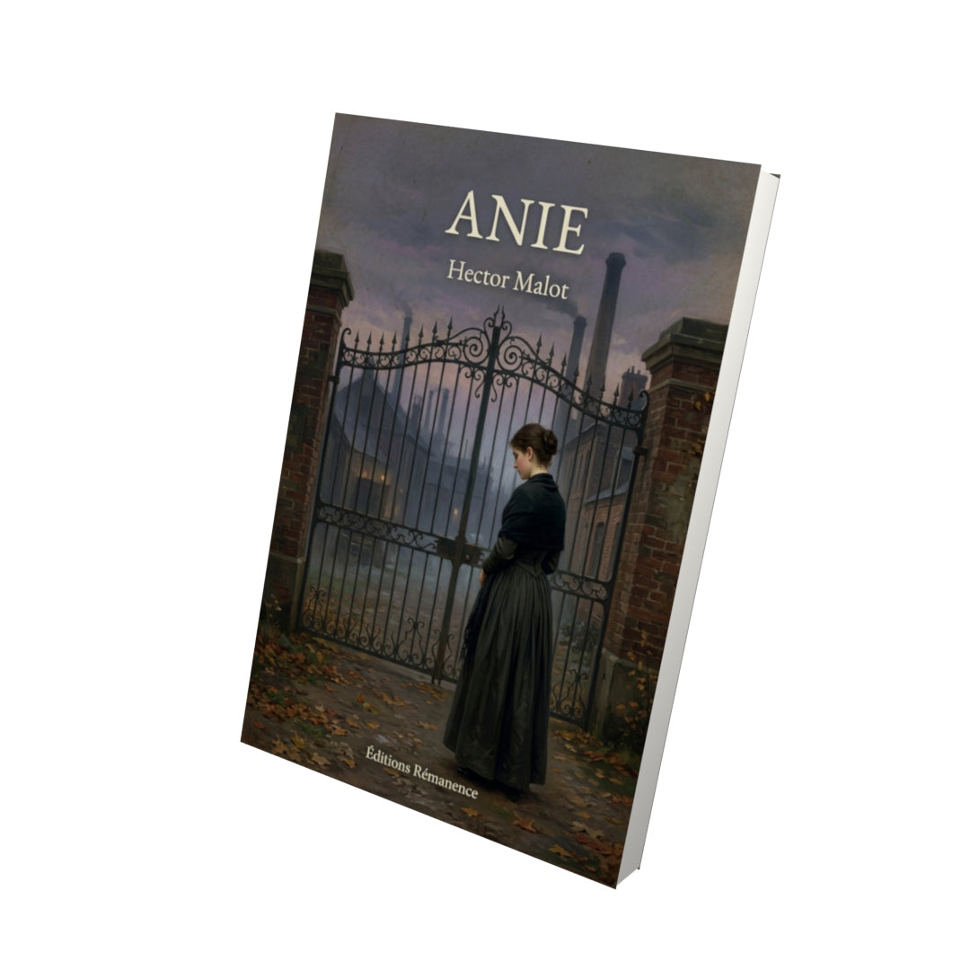 Livre Anie - Hector Malot - Vue 3D - Editions Remanence