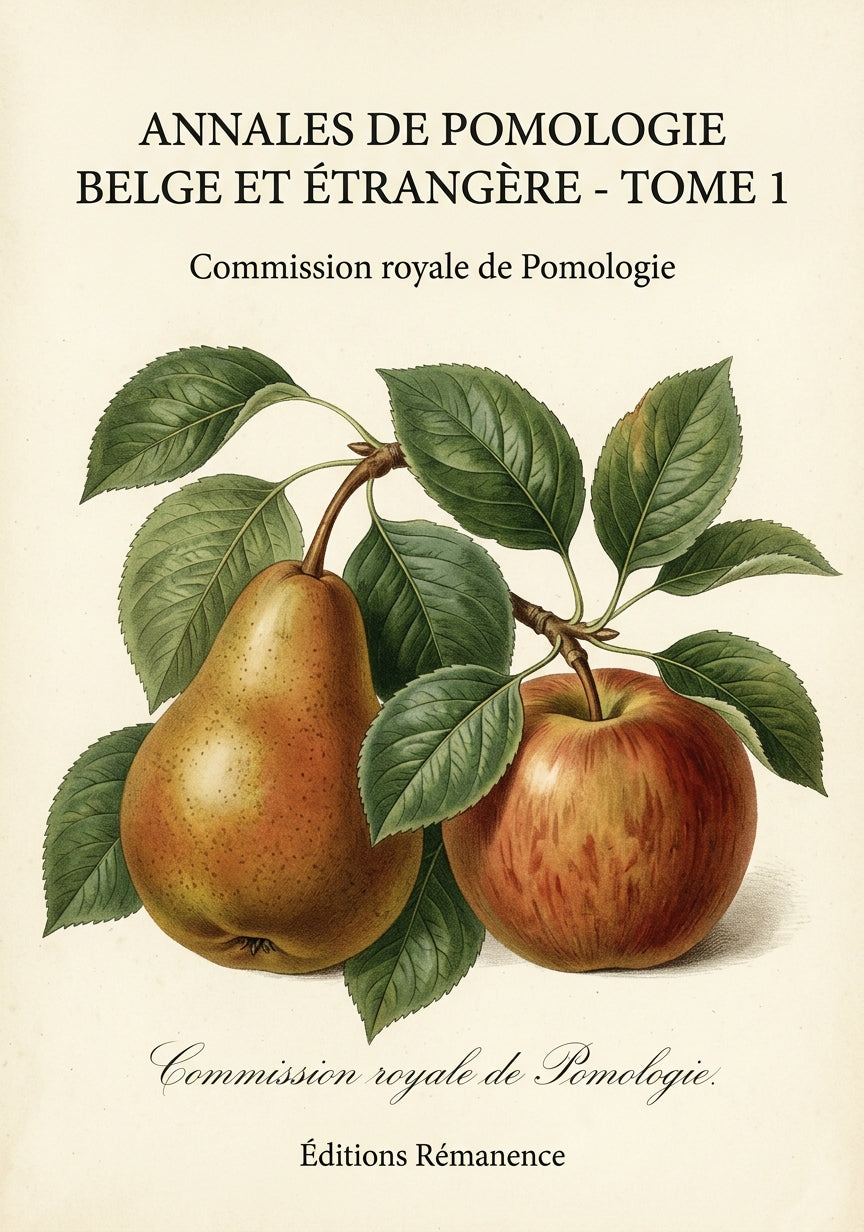 Livre Annales de pomologie belge et étrangère - Tome 6 par Commission royale de Pomologie - Couverture - Editions Remanence