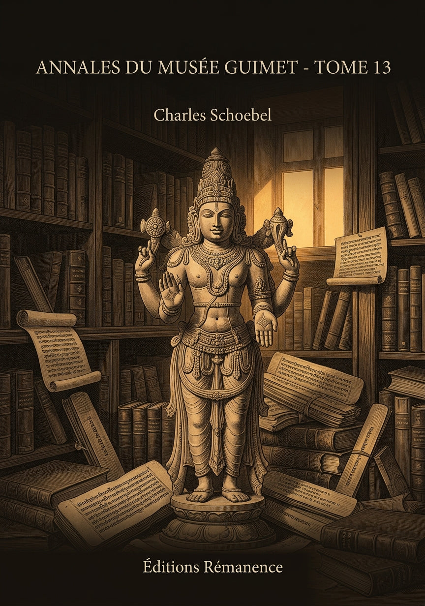 Livre Annales du Musée Guimet - Tome 13 par Charles Schoebel - Couverture - Editions Remanence