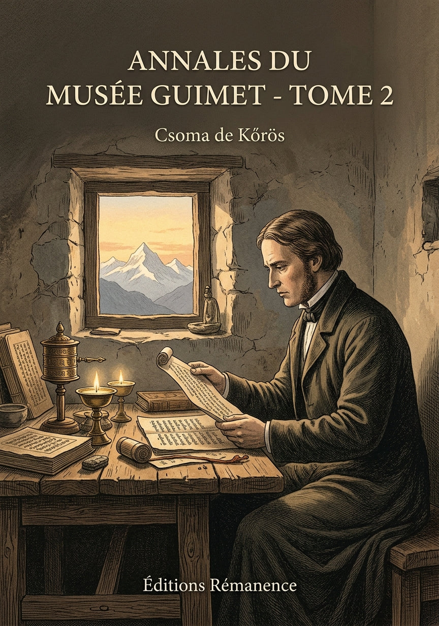 Livre Annales du Musée Guimet - Tome 2 par Csoma de Kőrös - Couverture - Editions Remanence