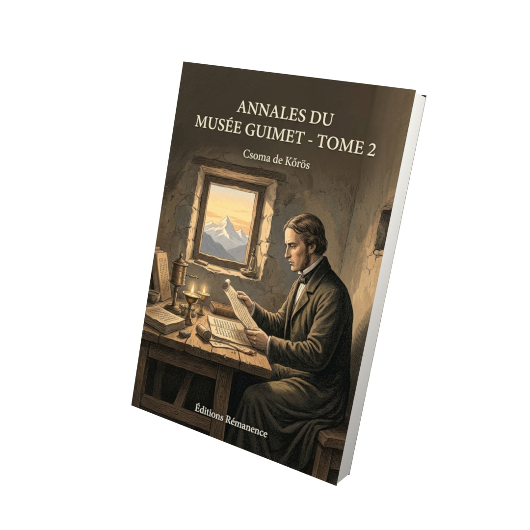 Livre Annales du Musée Guimet - Tome 2 par Csoma de Kőrös - Vue 3D - Editions Remanence