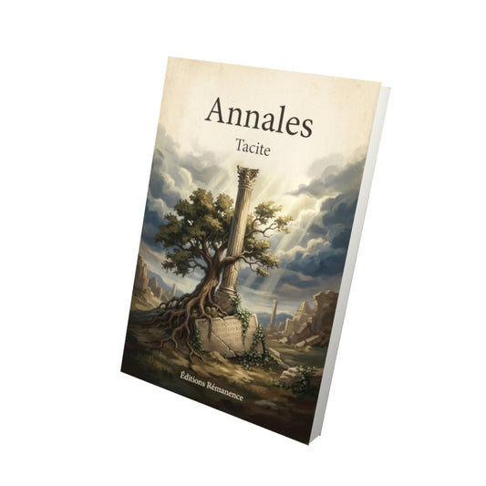 Livre Annales – Tacite - Vue 3D - Editions Remanence