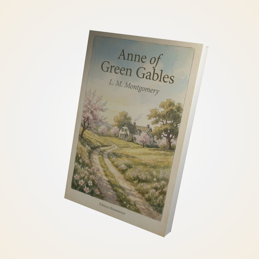 Livre Anne of Green Gables – L.M. Montgomery - Couverture 3D