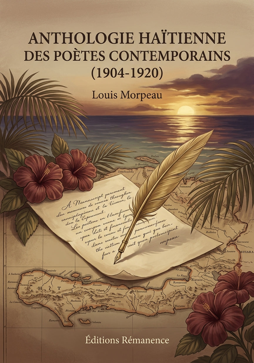 Livre Anthologie haïtienne des poètes contemporains (1904-1920) par Louis Morpeau - Couverture - Editions Remanence