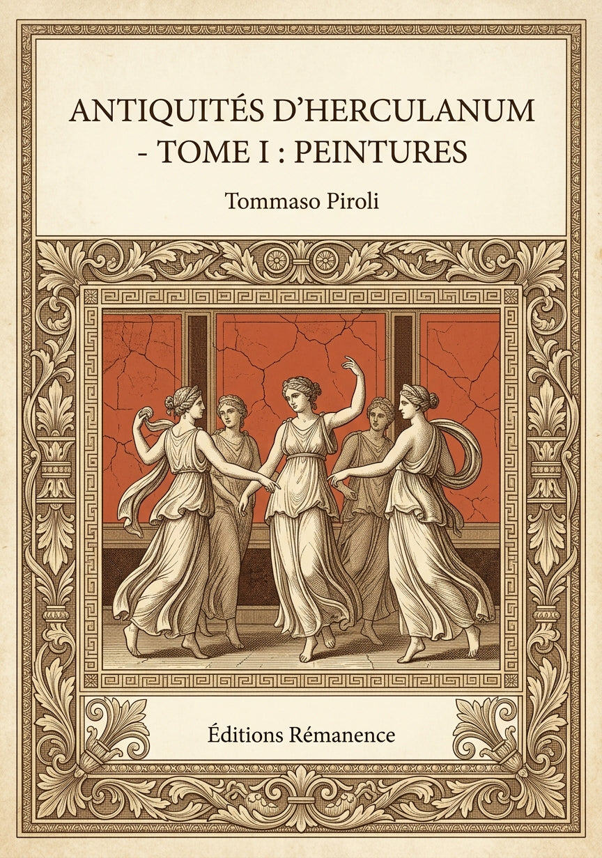 Antiquités d'Herculanum - Tome I : Peintures - Tommaso Piroli (Couverture)