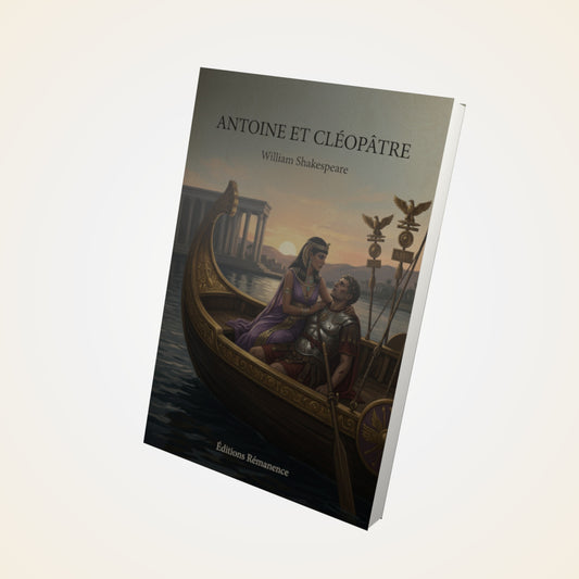Livre Antoine et Cléopâtre - William Shakespeare - Couverture 3D