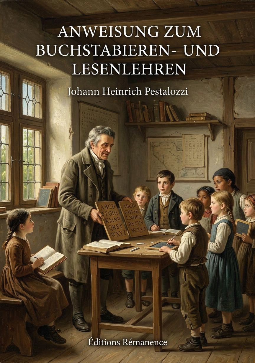Livre Anweisung zum Buchstabieren- und Lesenlehren par Johann Heinrich Pestalozzi - Couverture - Editions Remanence