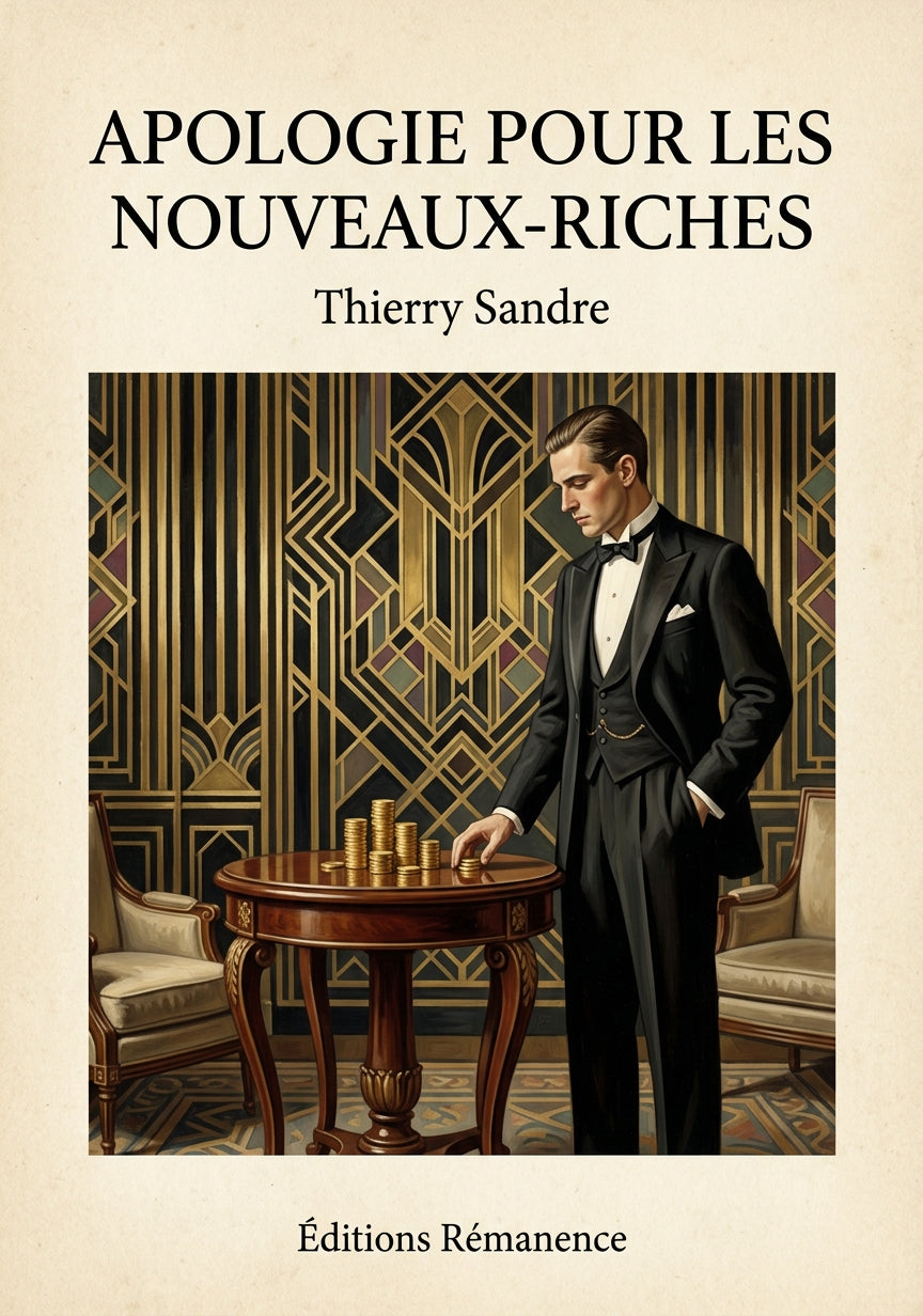 Apologie pour les nouveaux-riches - Thierry Sandre (Couverture)