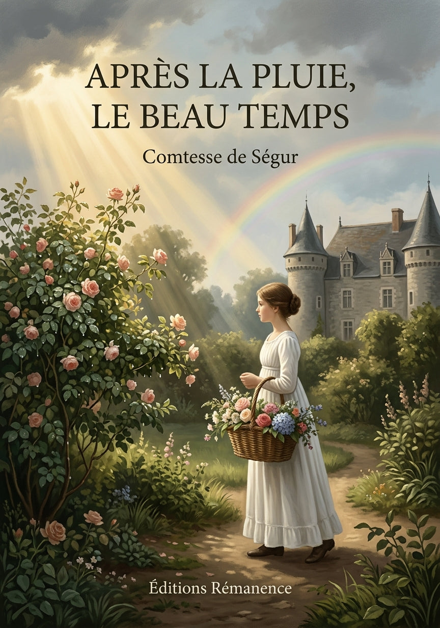 Livre Après la pluie, le beau temps par Comtesse de Ségur - Couverture - Editions Remanence