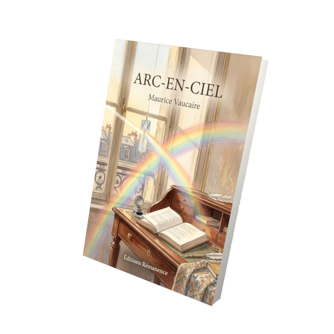 Livre Arc-en-ciel par Maurice Vaucaire - Vue 3D - Editions Remanence
