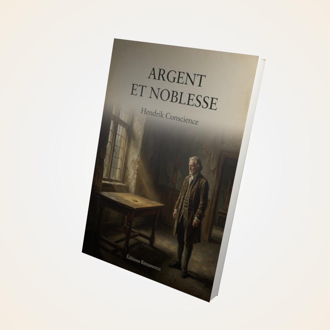 Livre Argent et Noblesse - Hendrik Conscience - Couverture 3D