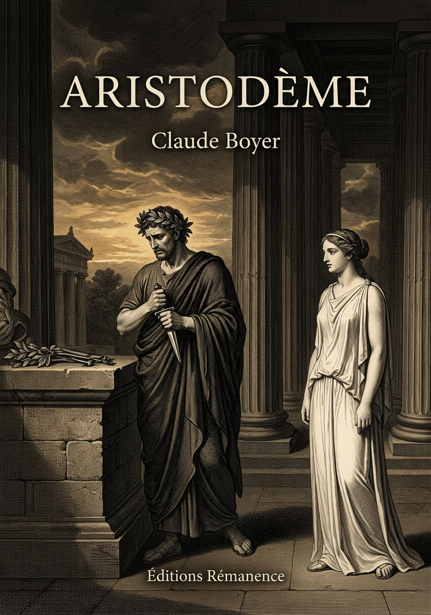 Livre Aristodème par Claude Boyer - Couverture - Editions Remanence