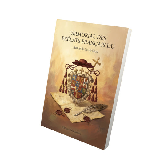 Livre Armorial des prélats français du par Aymar de Saint-Saud - Vue 3D - Editions Remanence