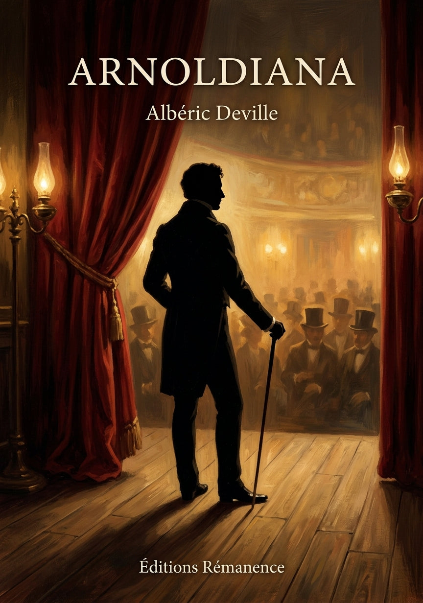 Livre Arnoldiana par Albéric Deville - Couverture - Editions Remanence