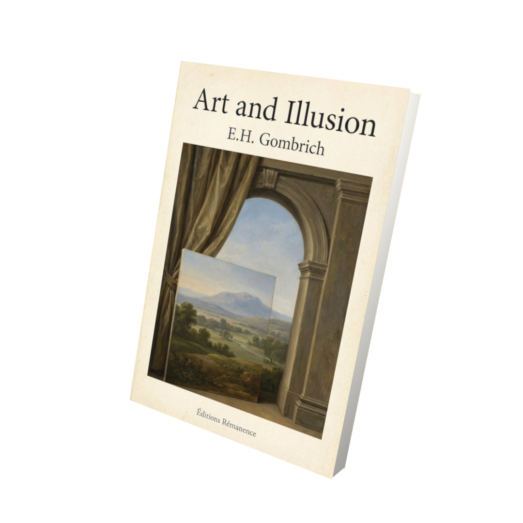 Livre Art and Illusion – E.H. Gombrich - Vue 3D - Editions Remanence