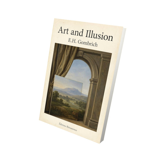 Livre Art and Illusion – E.H. Gombrich - Vue 3D - Editions Remanence