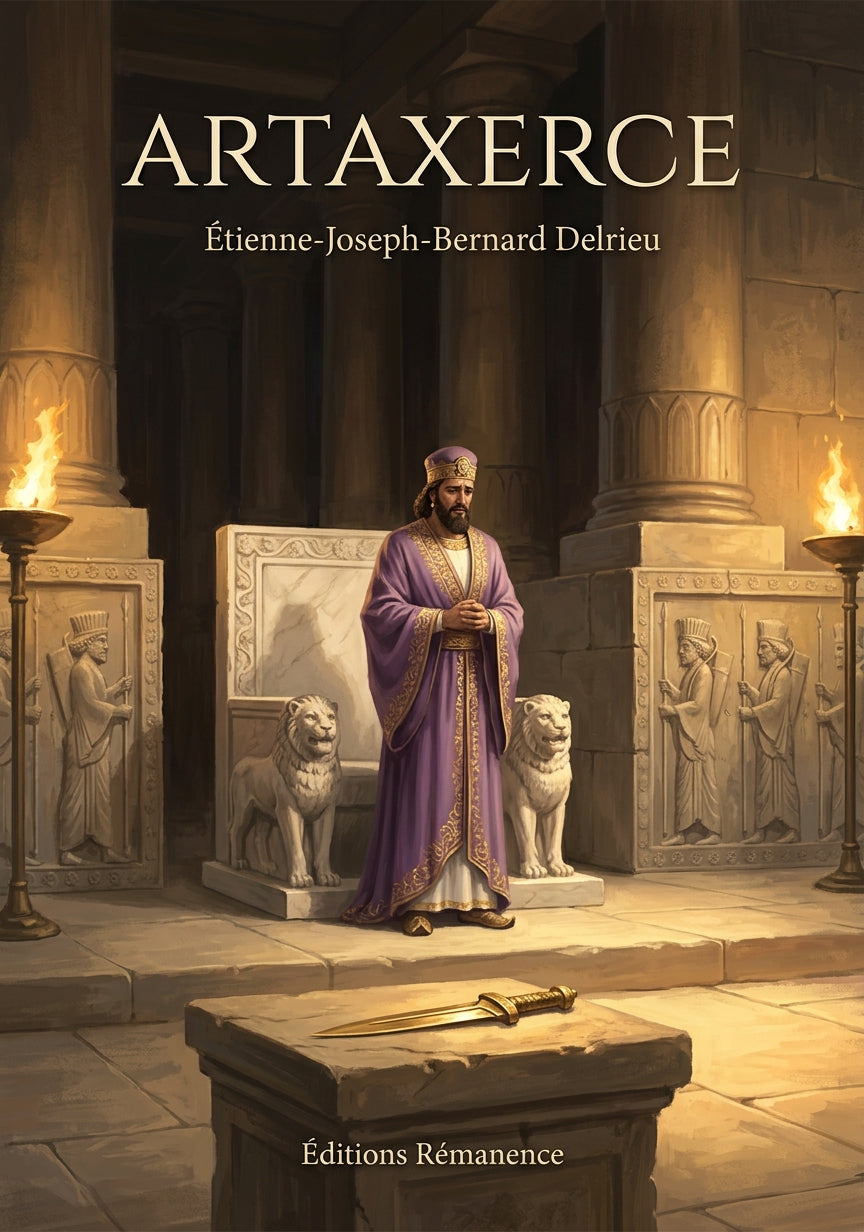 Livre Artaxerce par Étienne-Joseph-Bernard Delrieu - Couverture - Editions Remanence