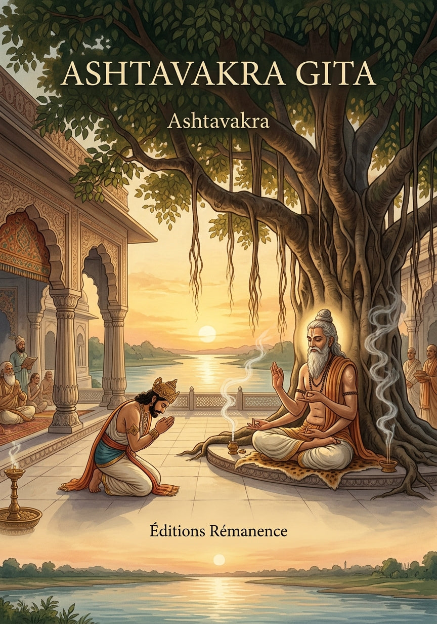 Livre Ashtavakra Gita par Ashtavakra - Couverture - Editions Remanence