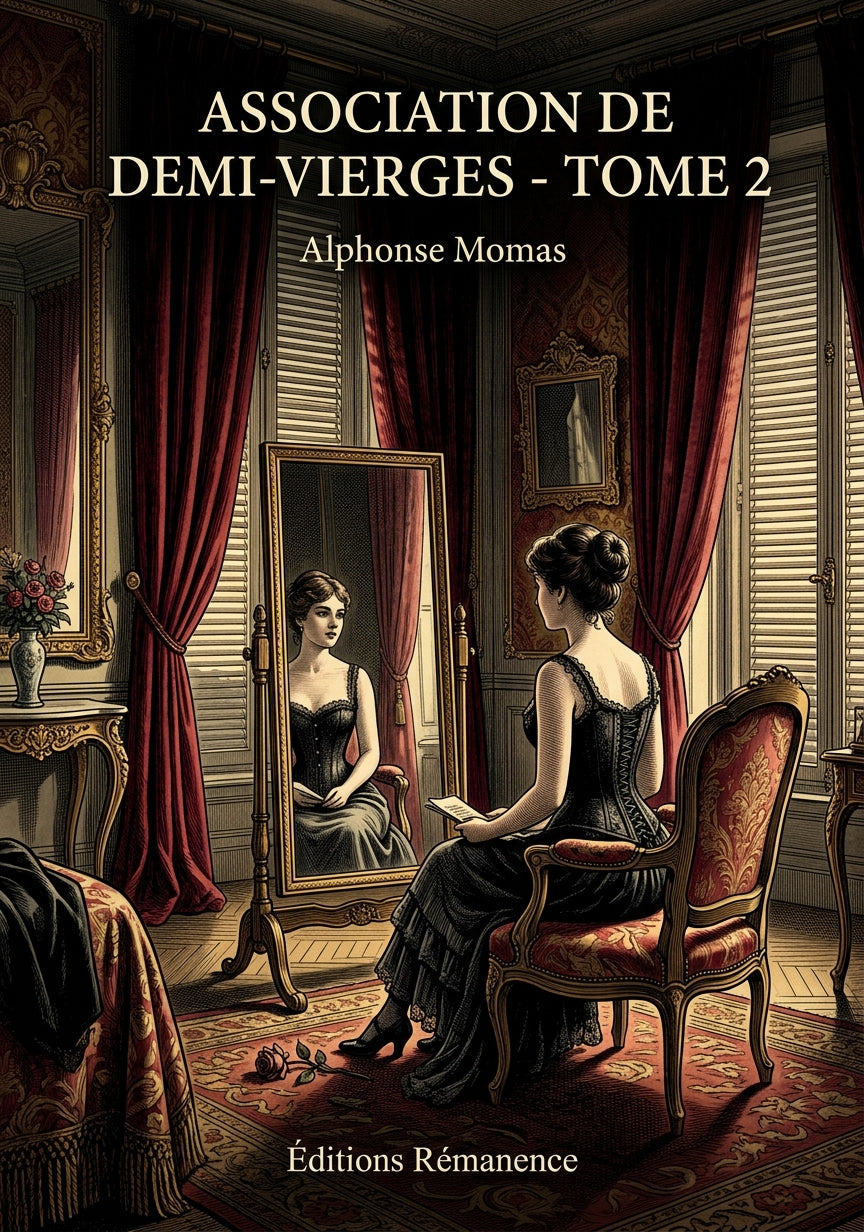 Livre Association de demi-vierges - Tome 2 par Alphonse Momas - Couverture - Editions Remanence