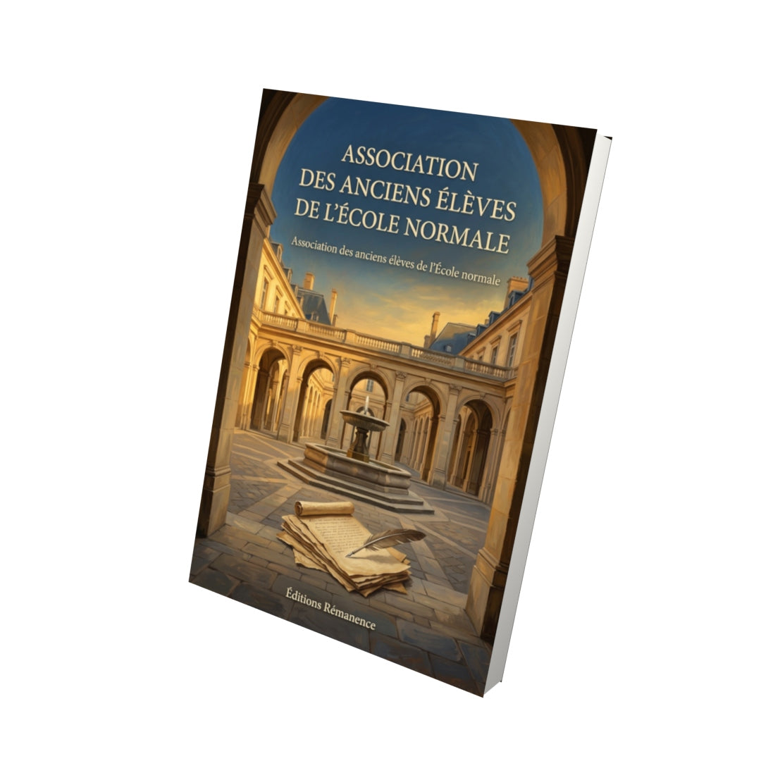 Livre Association des anciens élèves de l’École normale par Association des anciens élèves de l’École normale - Vue 3D - Editions Remanence