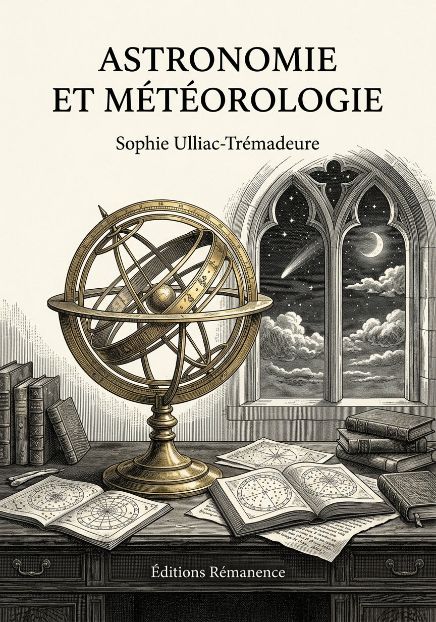 Livre Astronomie et Météorologie par Sophie Ulliac-Trémadeure - Couverture - Editions Remanence