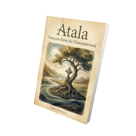 Livre Atala – François-René de Chateaubriand - Vue 3D - Editions Remanence