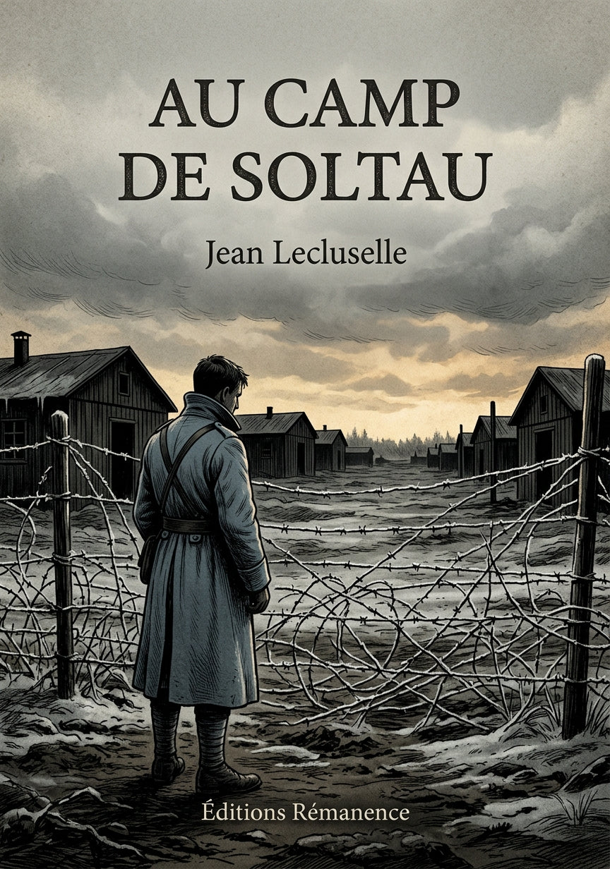 Livre Au camp de Soltau par Jean Lecluselle - Couverture - Editions Remanence